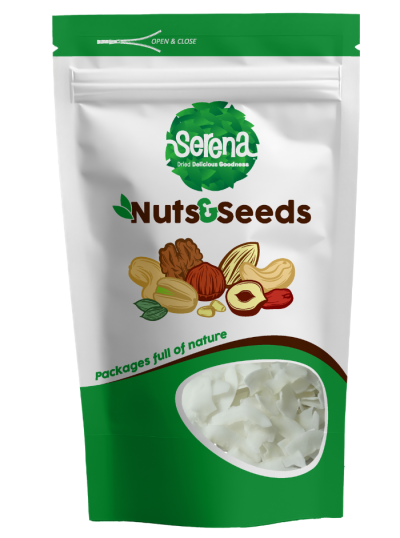 Coconut chips, raw, 200 g