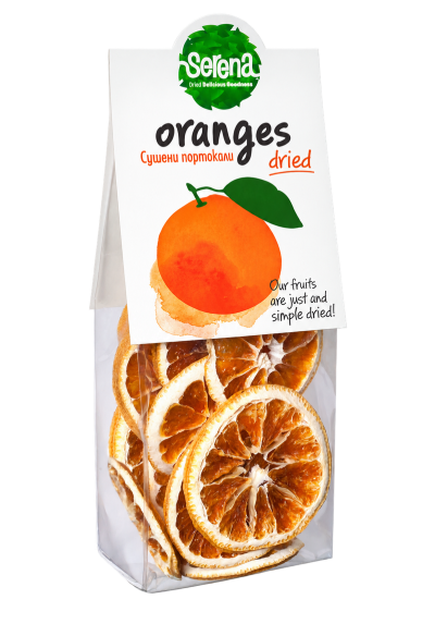 Dried oranges, 100% Natural, 50 g
