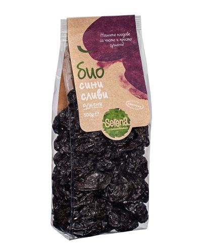 Dried ORGANIC prunes with pits-500g